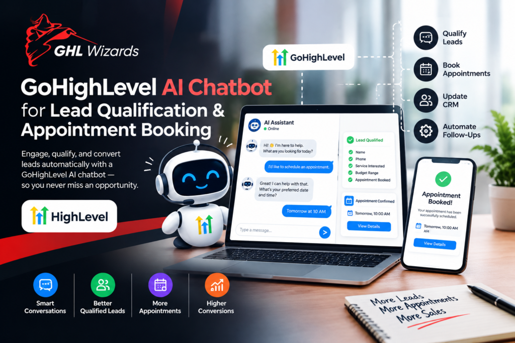 GoHighLevel AI Chatbot for Lead Qualification & Appointment Booking