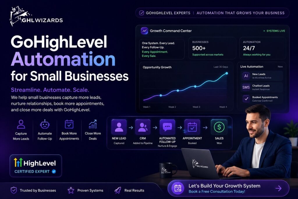 Best GoHighLevel Automation Expert for Small Businesses: A Complete Guide to Smarter Growth