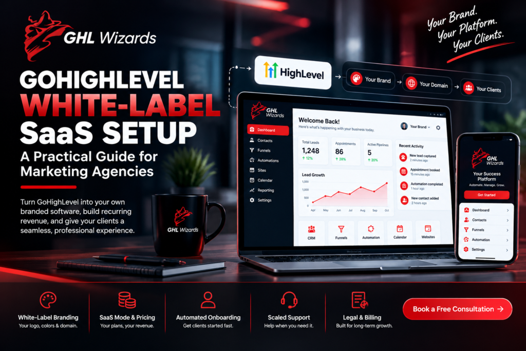 GoHighLevel White-Label SaaS Setup: A Practical Guide for Marketing Agencies
